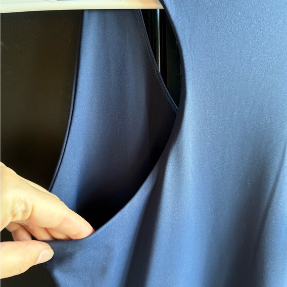 NWT Ocean Drive Clothing The Courtside Navy Athletic Dress Navy Size Medium - Picture 9 of 10